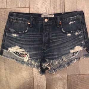 Abercrombie & Fitch high rise shorts